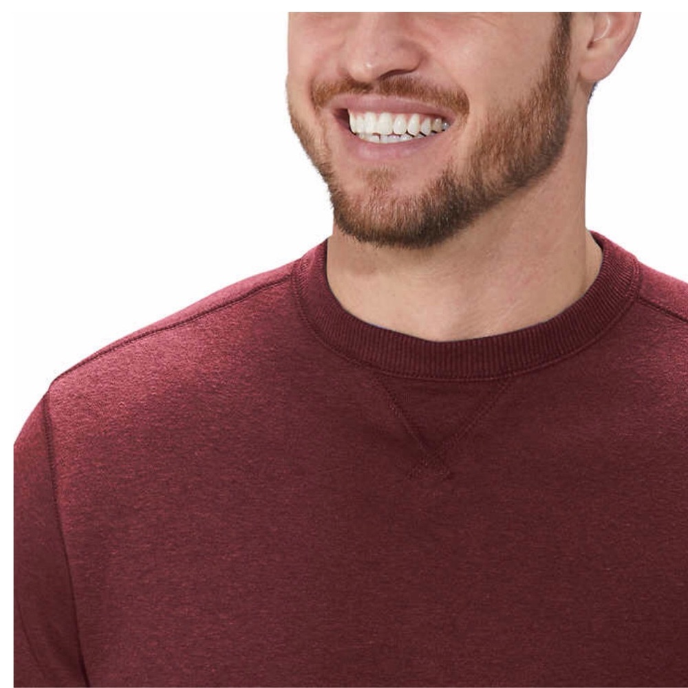 GH Bass & Co. Men’s Pullover Crew Neck Sweater - Picture 3 of 4